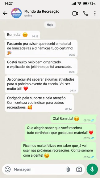 Depoimento de recreador 2