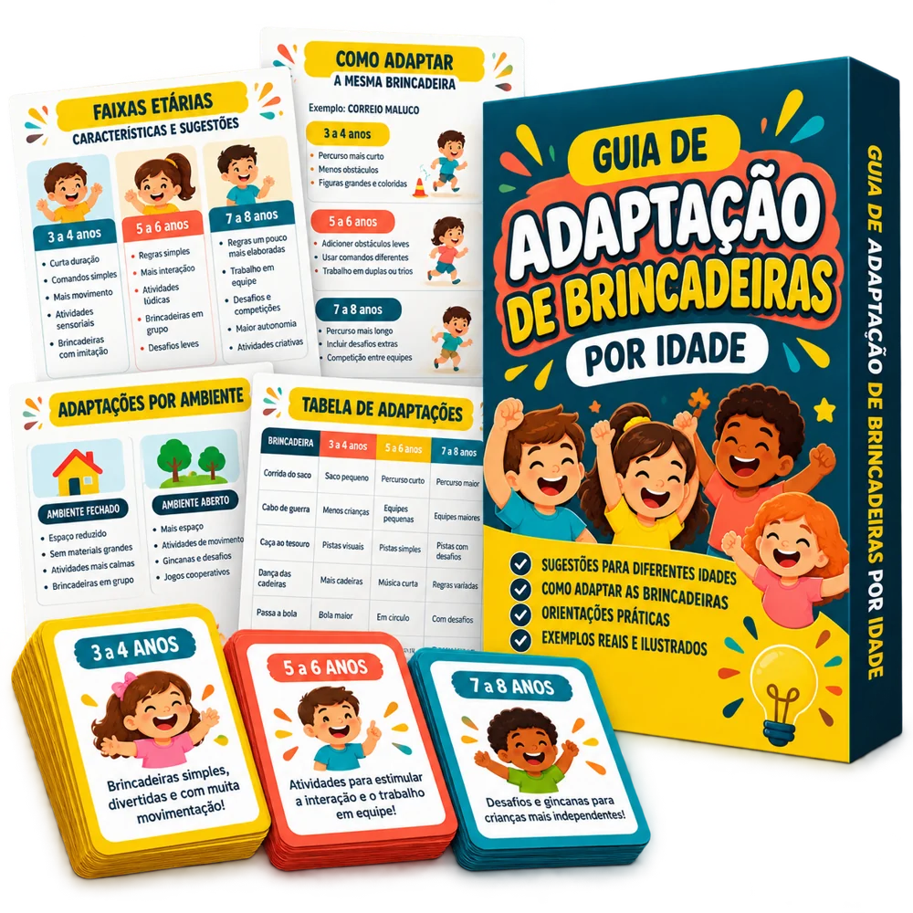 Guia de Adaptação de Brincadeiras por Idade
