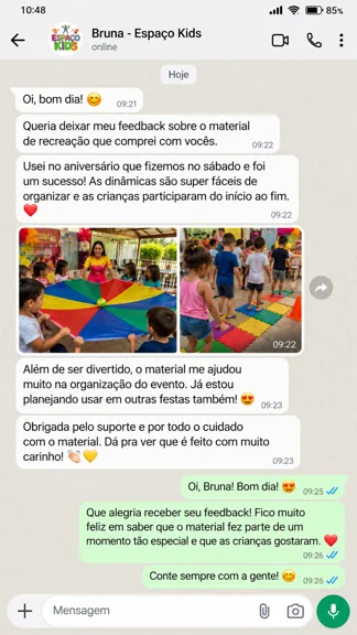 Depoimento de recreador 3
